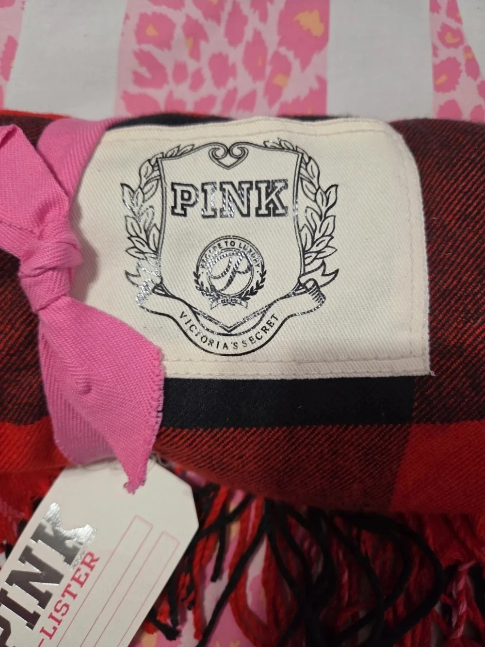Victoria's Secret PINK VINTAGE RARE NWT BLANKET!